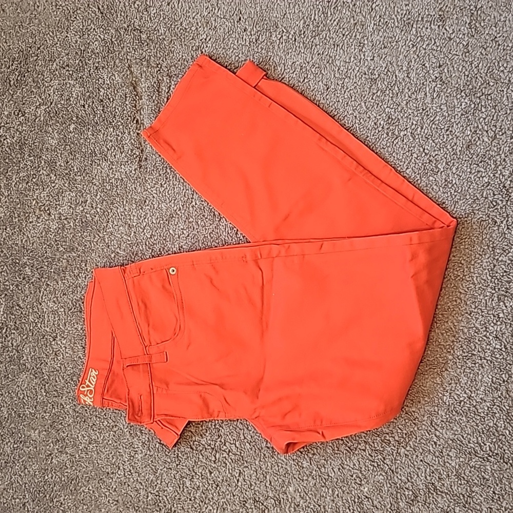 Hot Orange Jeans